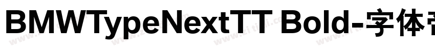 BMWTypeNextTT Bold字体转换 BMWTypeNextTT Bold字体转换